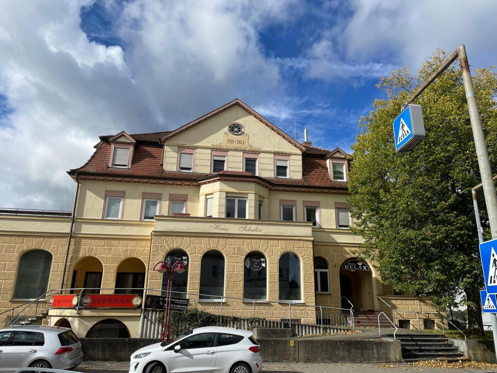 Ferienwohnung Schulerhaus Stetten am Kalten Markt Exteriér fotografie